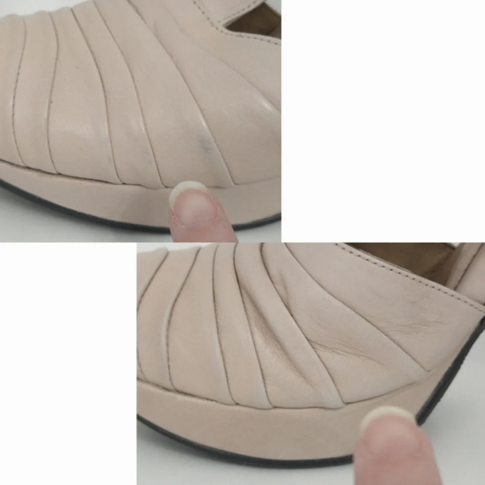 John‎ Fluevog Memories Pink Hi Treasury Slingback Strappy Platform Heels